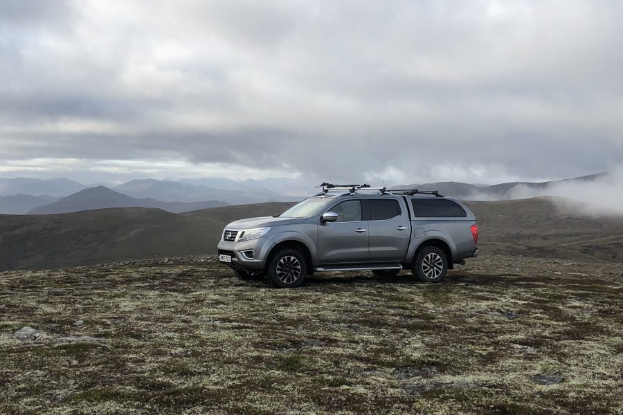 Nissan Navara at 3,000ft