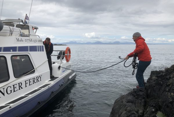 Landing at Glengarrisdale